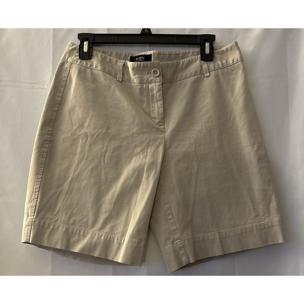 Women's Shorts Body By Victoria The Marisa Fit‎ Beige Size 8